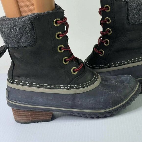 Sorel Women's Slimpack II Lace-Up Boot US 6 Waterproof Winter Ankle Snow Boots - Picture 9 of 12